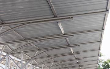 installing Rhymney metal roofing